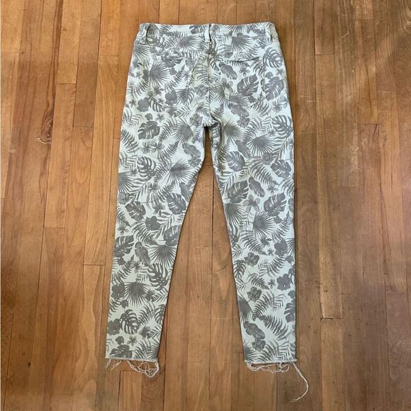 Joe’s Jeans The Icon Palm Skinny Crop Mint Green Women's Size 31 - Picture 3 of 10